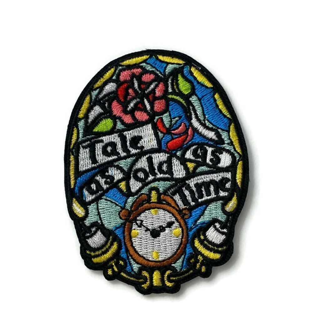 Beauty & Beast Embroidered Patch